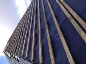 Pictures of slating work in Preston