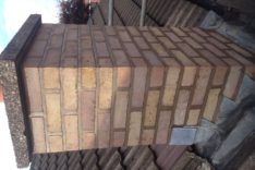 Pictures of a chimney rebuild